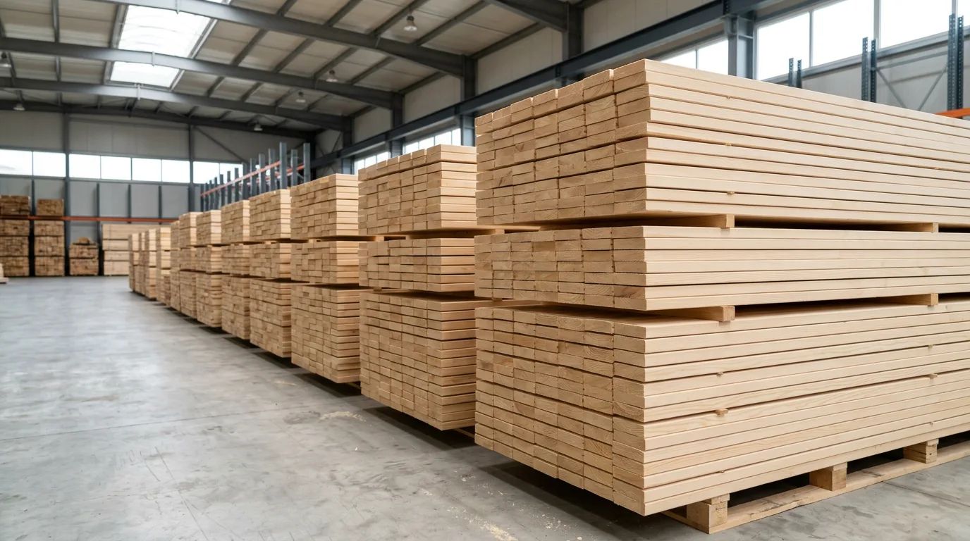 Строганный брус 45 x 145 мм